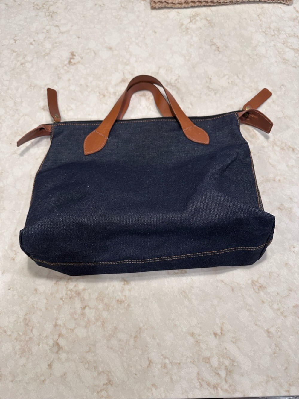 NWOT Parker Thatch Denim Charlie Bag - Picture 7 of 8